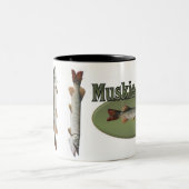 Tasse 2 Couleurs Chasseur de Muskie (Centre)