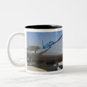 Tasse 2 Couleurs Chasseur Spitfire de construction britannique (Gauche)