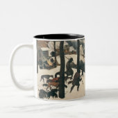 Tasse 2 Couleurs Chasseurs dans la neige - janvier 1565 (Gauche)