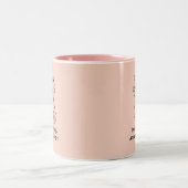 Tasse 2 Couleurs Chat affamé (Centre)