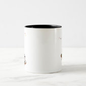 Tasse 2 Couleurs Chat avec la planche (Centre)