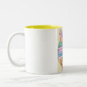 Tasse 2 Couleurs Chat-Biscuit de Laineys (Gauche)