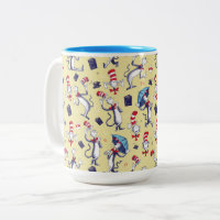 Chat dans le Chapeau | Motif Jaune
