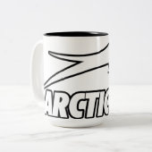 Tasse 2 Couleurs Chat d'artique (Devant gauche)