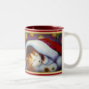 Tasse 2 Couleurs Chat de fête