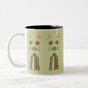 Tasse 2 Couleurs Chat de forêt