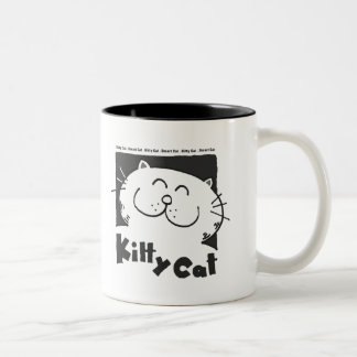 Tasse 2 Couleurs Chat de Kitty - chat futé