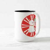 Tasse 2 Couleurs Chat de Maneki Neko Tokyo (Devant droit)