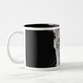 Tasse 2 Couleurs Chat de ragondin du Maine 2 (Gauche)