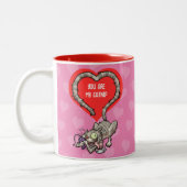 Tasse 2 Couleurs Chat drôle Vous Êtes Mon Catnip Alternative Valent (Gauche)