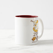 Tasse 2 Couleurs Chat endormi & Bungeoppang Design coréen (Devant droit)