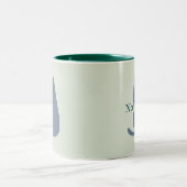 Tasse 2 Couleurs Chat ennuyé (Centre)