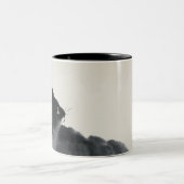 Tasse 2 Couleurs Chat et papillon (Centre)