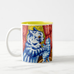 Tasse 2 Couleurs Chat et ses chatons