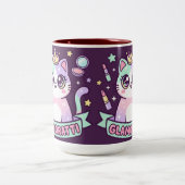 Tasse 2 Couleurs Chat Glamoratti (Centre)