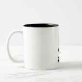 Tasse 2 Couleurs Chat grimpe (Gauche)