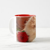 Tasse 2 Couleurs Chat persan (Devant gauche)
