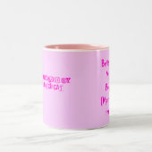 Tasse 2 Couleurs Chat Polydactyl de montre ! (Centre)