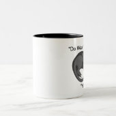 Tasse 2 Couleurs Chat têtu (Centre)