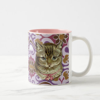 Tasse 2 Couleurs Chat tigré
