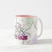 Tasse 2 Couleurs Chat très mignon (Devant droit)