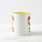 Tasse 2 Couleurs Chat tueur de route (Centre)