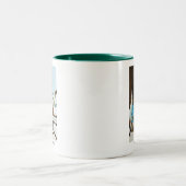 Tasse 2 Couleurs Chat Viking Bleu Dragon Fantastique (Centre)