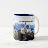 Tasse 2 Couleurs Château Allemagne de Neuschwanstein (Devant droit)
