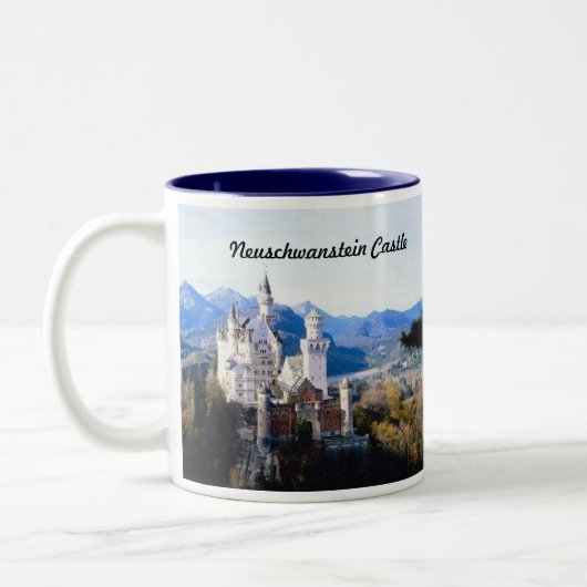 Tasse 2 Couleurs Château Allemagne de Neuschwanstein (Gauche)