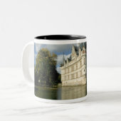 Tasse 2 Couleurs Château d'Azay-le-Rideau, Indre-et-Loire, 2 (Devant gauche)