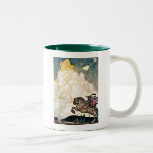 Tasse 2 Couleurs Château de Rosy Clouds (Droit)