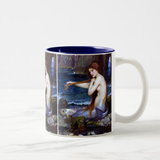 Tasse 2 Couleurs Château d'eau : La sirène (Droit)