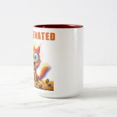 TASSE 2 COULEURS CHATFFEINÉ (Centre)