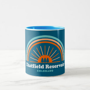 Tasse 2 Couleurs Chatfield Réservoir Colorado Arc-en-ciel
