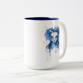 Tasse 2 Couleurs Chaton (Devant droit)