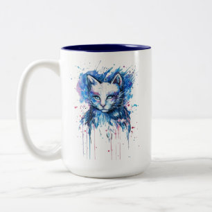 Tasse 2 Couleurs Chaton