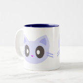 Tasse 2 Couleurs chaton mignon (Devant gauche)