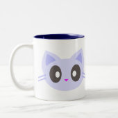 Tasse 2 Couleurs chaton mignon (Gauche)