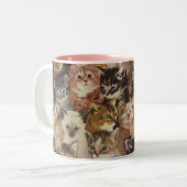 Tasse 2 Couleurs Chatons (Devant gauche)