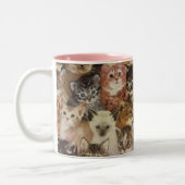Tasse 2 Couleurs Chatons (Gauche)