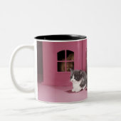Tasse 2 Couleurs Chatons dans la maison de poupée (Gauche)