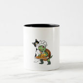 Tasse 2 Couleurs chats (Centre)