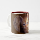 Tasse 2 Couleurs Chats (Devant gauche)