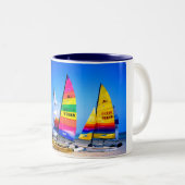 TASSE 2 COULEURS CHATS DE HOBIE AU JERSEY (Devant droit)