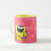Tasse 2 Couleurs Chats de LOL (Devant gauche)