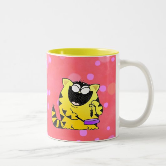 Tasse 2 Couleurs Chats de LOL (Droit)