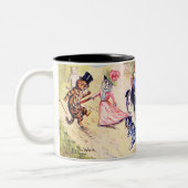 Tasse 2 Couleurs Chats et voitures par Louis Wain (Gauche)