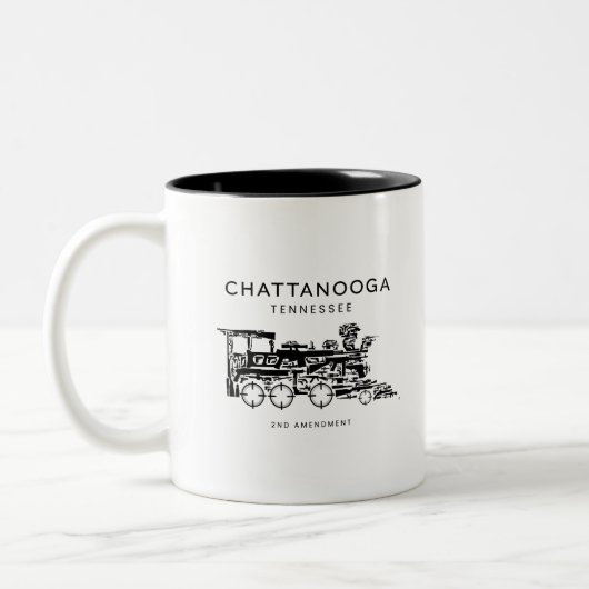 Tasse 2 Couleurs Chattanooga Choo 2e Amendement (Gauche)