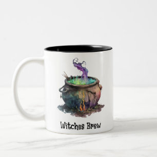 Tasse 2 Couleurs Chaudière de sorcières Brasserie Créatif Épouvanta