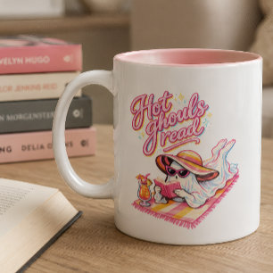 Tasse 2 Couleurs Chauds Goules Lisent Amoureux de Livres Summerween